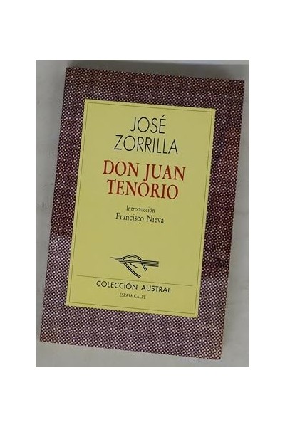 Don Juan Tenorio. Literatura.